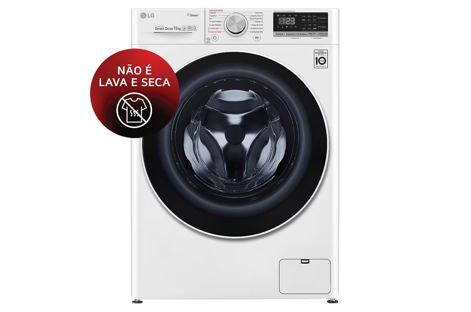 LG Lavadora Smart VC4 11kg Branca 220V, FV5011WG4A
